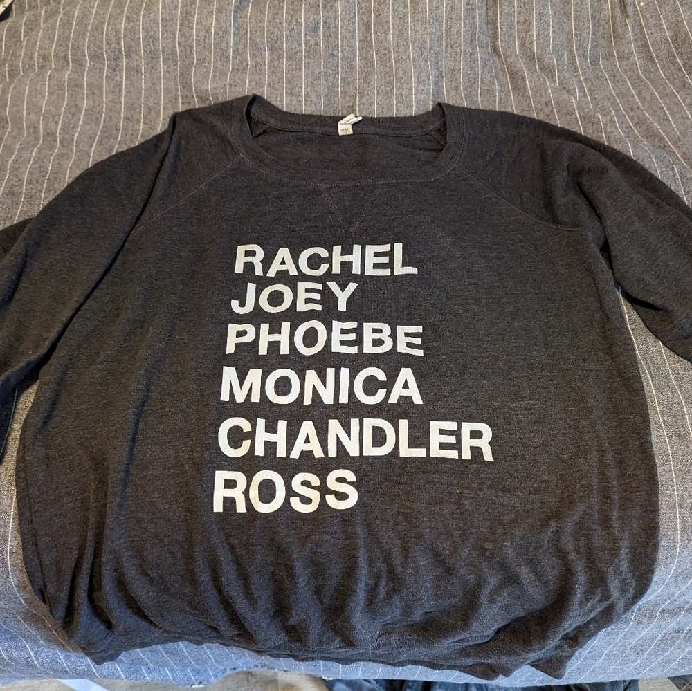 Women's friends sweatshirt - wide neck